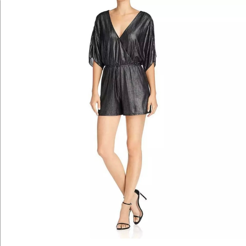 Guess Womens Metallic Romper $98